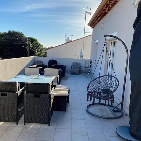 Belle Maison 100m2 Avec Terrasse Et Parking Prive Béziers
